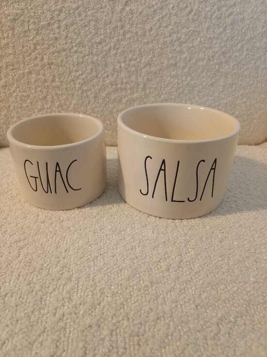 Rae Dunn Other - Rae Dunn Guac & Salsa Bowl Set